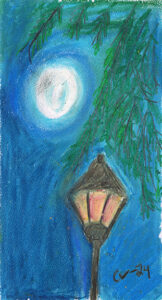 En kväll i gatlyktans sken