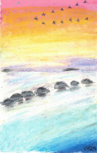 Fåglarna flyger söderut