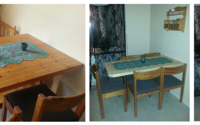 Förvandlingen av köksbordet